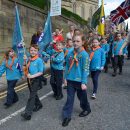 GALLERY: Scouts parade through city centre to mark St George's Day