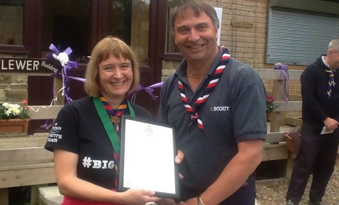Photos from Bradford South Scouts's postAlison Walton, Deputy District Commissio...