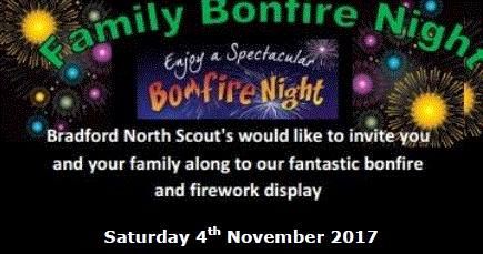 Blackhills Bonfire and Firework Display