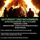 2019 Blackhills Annual Bonfire! 
 Saturday 2nd November! 
 £2 6 and over under 6...