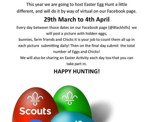 Don’t forget this Monday will be the start of the Virtual Easter Egg Hunt! 
 Kee...