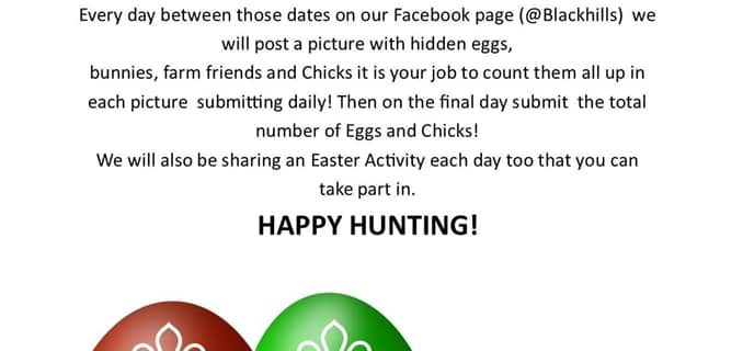 Don’t forget this Monday will be the start of the Virtual Easter Egg Hunt! 
 Kee...