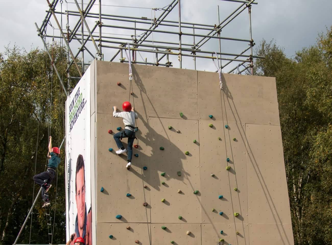 Our climbing wall is now open for the 2016 season. Get your bookings in today fo...