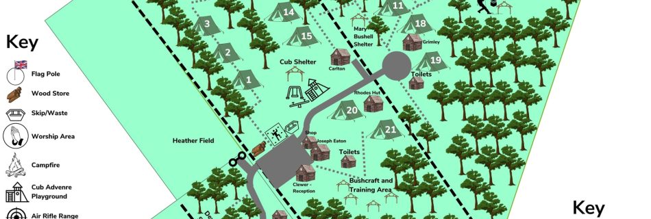 We have a brand new campsite map that is up to date with everything we have on s...